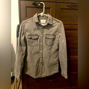 Grey Jean shirt